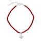 thumbnail image 1 of Pulsera nudo de brujas proteccion plata con cristales, 1 of 3