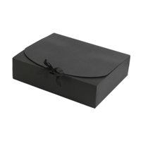 Bothyi - Caja De Regalo Con Tapa Caja De Panadería Caja De Golosinas Para El Día De La Madre Baby Shower Cumpleaños Negro