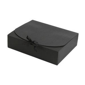 Bothyi - Caja De Regalo Con Tapa Caja De Panadería Caja De Golosinas Para El Día De La Madre Baby Shower Cumpleaños Negro