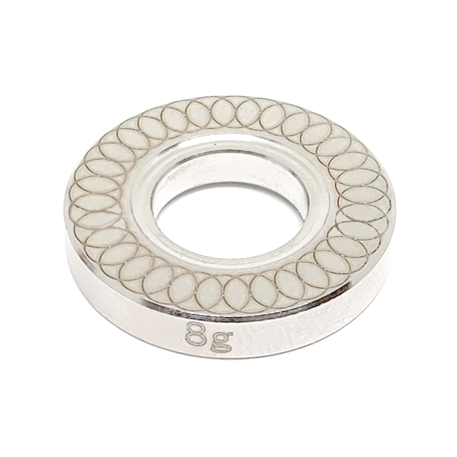 Magideal - Anillo De Equilibrio Para Billar Accesorio De Acero Inoxidable Resistente A La Oxidación Duradero Para Práctica De Entrenamiento De Billar 8g