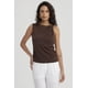 thumbnail image 5 of Polera Mujer Nudo En Hombros Chocolate, 5 of 8