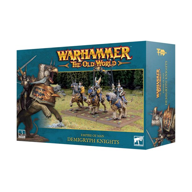 Miniatures Games Workshop Warhammer The Old World: Empire of Man - Demigryph Knights