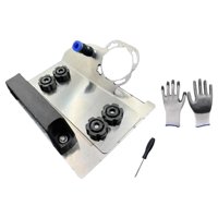 Magideal - Dispositivo De Soporte De Corte De Biselado De Azulejos De 45 Degree Para Amoladora Tipo 100, Accesorio, Diámetro Del Husillo 45Mm, 18X13,5 Cm Ajus