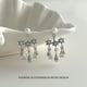 thumbnail image 2 of CZ Teardrop Stud Earrings for Women, Elegant Jewelry, 2 of 2