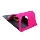 thumbnail image 3 of Túnel De Fieltro Para Gatos Con Ratón Colgante, Alfombrilla De Juego Plegable Para Gatito, Rosa Roja, 3 of 5