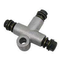 Magideal - Adaptador En T De Línea De Freno Hembra, Accesorios En T De Freno, Adaptador De 3 Vías, Camisetas De Freno Para Coches, Línea De Freno En Forma De T P