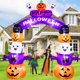 thumbnail image 4 of Inflable VIKIMORA Arco de Calabaza de 2,4 m con Luces LED, 4 of 9