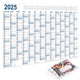thumbnail image 1 of Calendario grande de pared 2025, diseño horizontal, planificador anual para oficina, aula y hogar. Organizador de tareas., 1 of 5