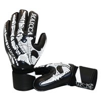 Ioensy - Guantes De Portero Niños Fútbol Portero Regalo Niñas Pu Hombres Negro Blanco 8