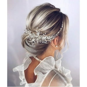 Veatool - Aro De Pelo Exquisito, Diamante Brillante, Selección De Materiales De Alta Calidad, Tocado Exquisito, Ampliamente Aplicable