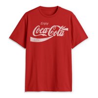 Camisa Coca-Cola Eighties Coke Roja De Manga Corta Grande