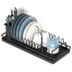 thumbnail image 1 of Escurridor de platos compacto de acero inoxidable XYZLVSI con tapete de silicona, 1 of 7