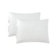 thumbnail image 4 of Funda De Almohada De Poliéster Color Sólido Funda De Cojín Con Corbatas 2 En 1 Blanco, 4 of 5