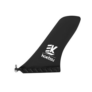 Ioensy - Aletas De Tabla De Surf, Aleta De Cola De Tabla Larga De Reemplazo De Timón De Cola De Surf Negra De 11 Pulgadas