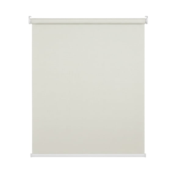 Cortina Roller Blackout 1 Paño 180 X 240 Cm Sin Cenefa Crema Manzana Guiza