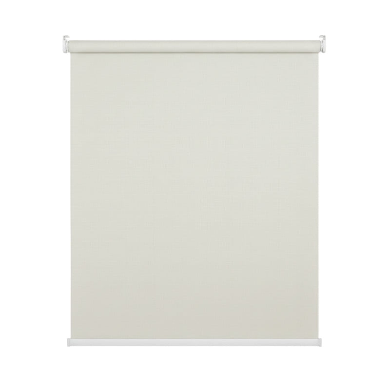 Cortina Roller Blackout 1 Paño 140 X 240 Cm Sin Cenefa Crema Manzana Guiza