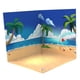 thumbnail image 1 of 1:6 Fondo Escena Organizador Escena Vehículo Modelo Escaparate Para Figuras De Acción Playa, 1 of 5