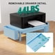 thumbnail image 4 of Soporte para Monitor WALI 36 cm/41 cm/46 cm Negro con Almacenamiento, 4 of 8