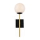 thumbnail image 1 of Aplique de Pared Living District Neri 1 Luz Metal con Pantalla Blanca, 1 of 9