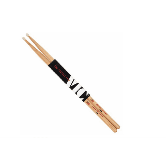 Baquetas Vic Firth 5A American Classic Punta de Nylon