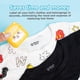 thumbnail image 5 of Sello con el nombre KiddoSpace para ropa infantil a prueba de agua, 5 of 9
