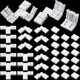thumbnail image 1 of Conectores para tira LED Mudder 8 mm 2 pines - 40 piezas, 1 of 7