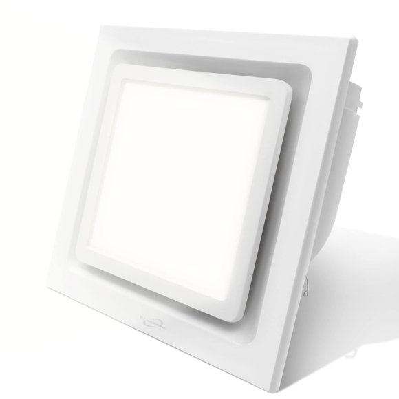 Extractor de baño POWERENG 141 CFM con luz 6000 K