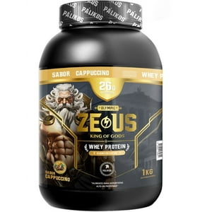 Palikos Fitness - Proteína 1Kg / Zeus / Sabor Cappuccino/ 30 Servicios