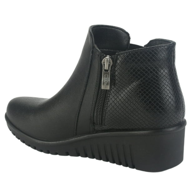 Botin Chalada Mujer Lili-1 Negro Casual Lider