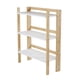 thumbnail image 1 of Estante Folding Color Madera Natural / Blanco, 1 of 3
