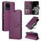 thumbnail image 1 of Premium Wallet Case for Samsung Galaxy S20 Ultra with Card Slots & Kickstand, Flip Cover Purple, 1 of 6