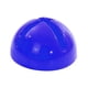thumbnail image 1 of Base De Poste De Se?al De Fútbol De Marcador De Entrenamiento Para Práctica De Fútbol Patinaje Azul De Agujero De Ciruela, 1 of 5