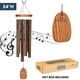 thumbnail image 3 of Campanas de Viento Woodstock Amazing Grace Medianas 61 cm Bronce, 3 of 9