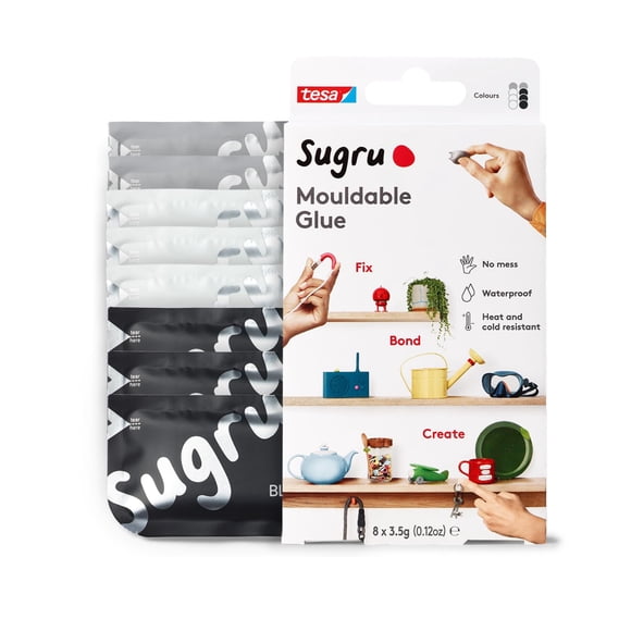 Pegamento de Silicona Tesa Sugru Paquete de 8 Unidades de 3.5g Impermeable