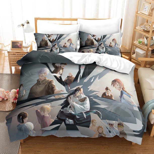 Jujutsu Kaisen game wholesale fabric quilt cover printing 3D Digital