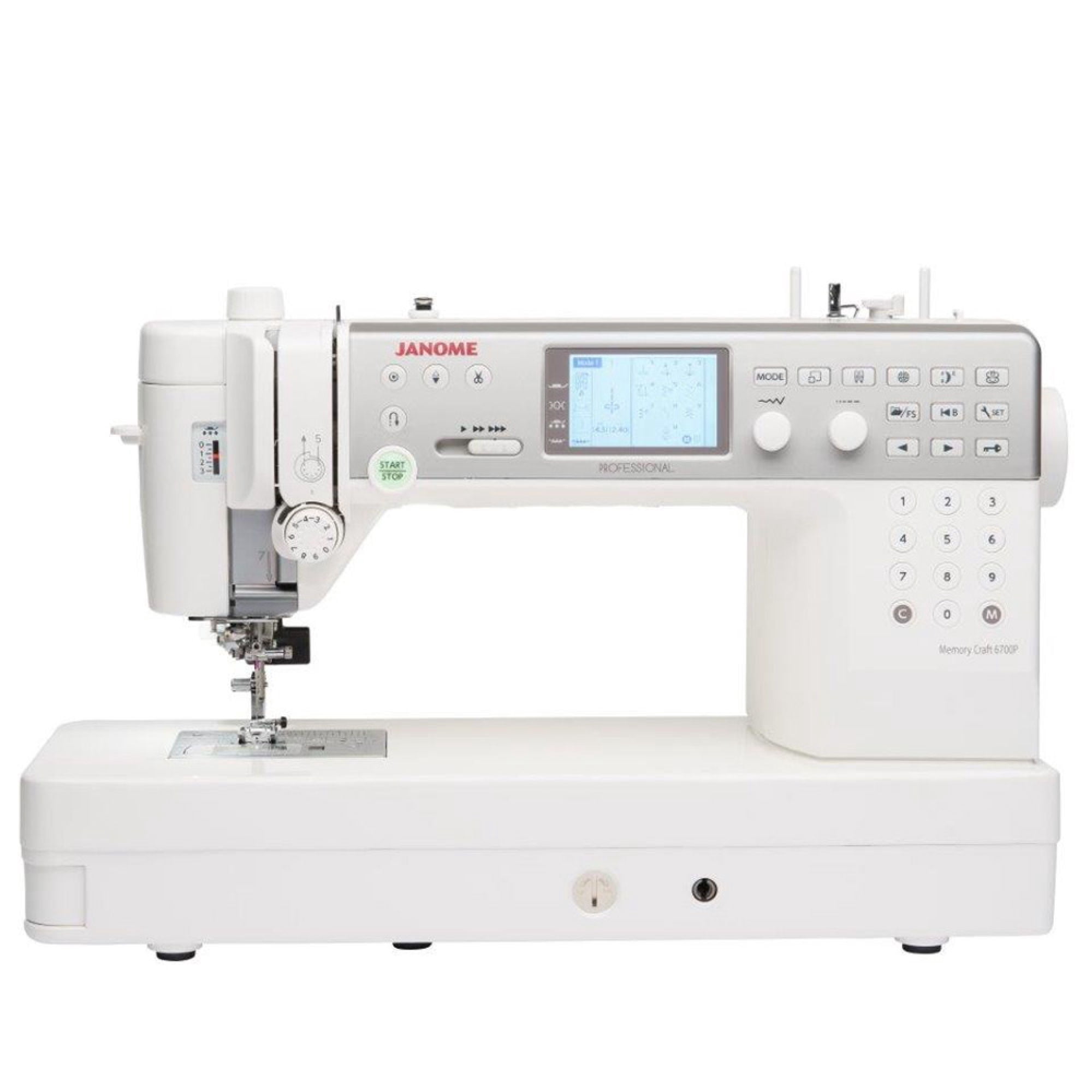 Máquina de Coser Computarizada MC6700P Blanco