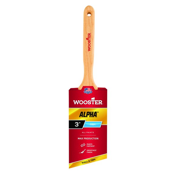 Pincel Wooster 4231-3, 3 pulgadas, mezcla sintética, firme