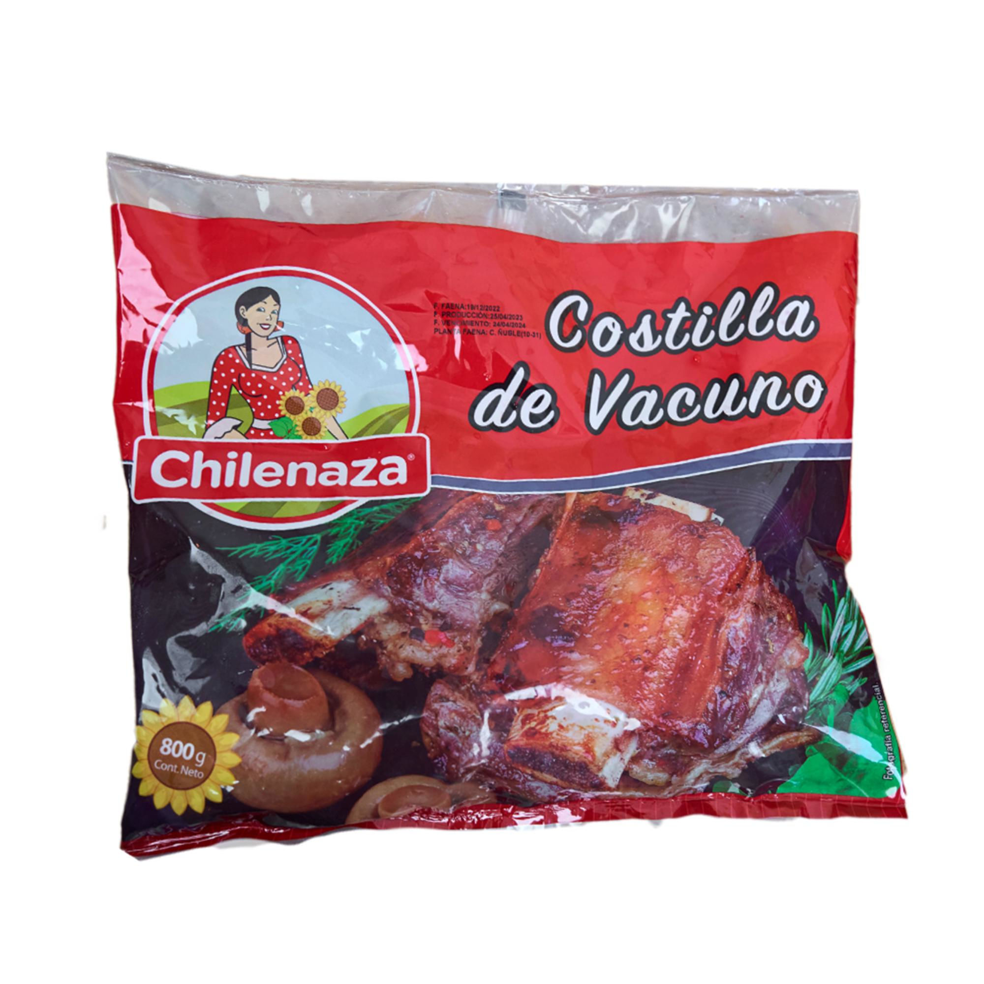 Costillar De Vacuno 800 gr Chilenaza