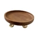 thumbnail image 1 of Bandeja Organizadora De Madera Para Servir, Pedestal De Madera Para Tocador De Mostrador, Fruta, 13 X 5 Cm, Color Marrón, 1 of 3