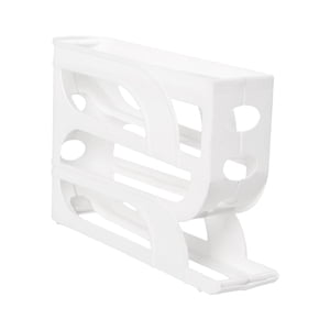 Bothyi - Dispensador De Huevos Con Ruedas Para Gabinete De Cocina, Hogar, Blanco, 4 Niveles