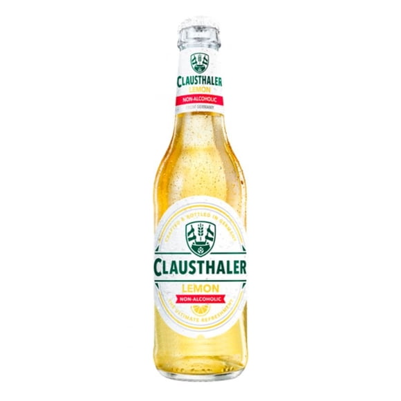 Cerveza Sin Alcohol Limón 0.2° Botella, 330 ml