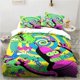thumbnail image 2 of Cartoon futuramas Bender bedding set duvet cover bed set quilt cover pillowcase comforter king queen size boys adult bedding set, 2 of 5