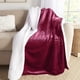 thumbnail image 2 of Manta Genteele Sherpa reversible ultra lujosa, 2 of 6