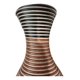 thumbnail image 2 of Florero Jarron Decorativo Florero Tejido Moderno 40cm M2 marron, 2 of 4