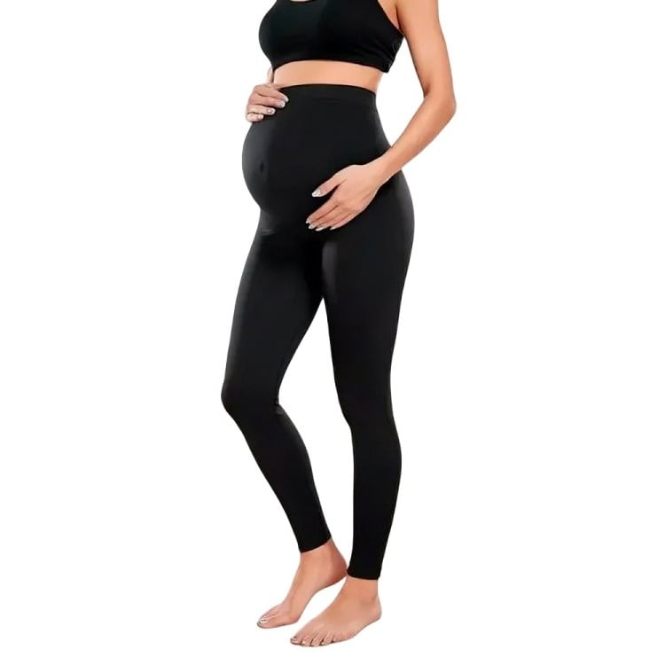 Genérica - Calza Maternal Calzas Embarazadas Ropa Deportiva Leggings