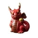 thumbnail image 1 of Mini Figura De Dragón, Pequeña Estatua Decorativa Para Centro De Mesa, Estante Para Chimenea, Color Rojo, 1 of 3