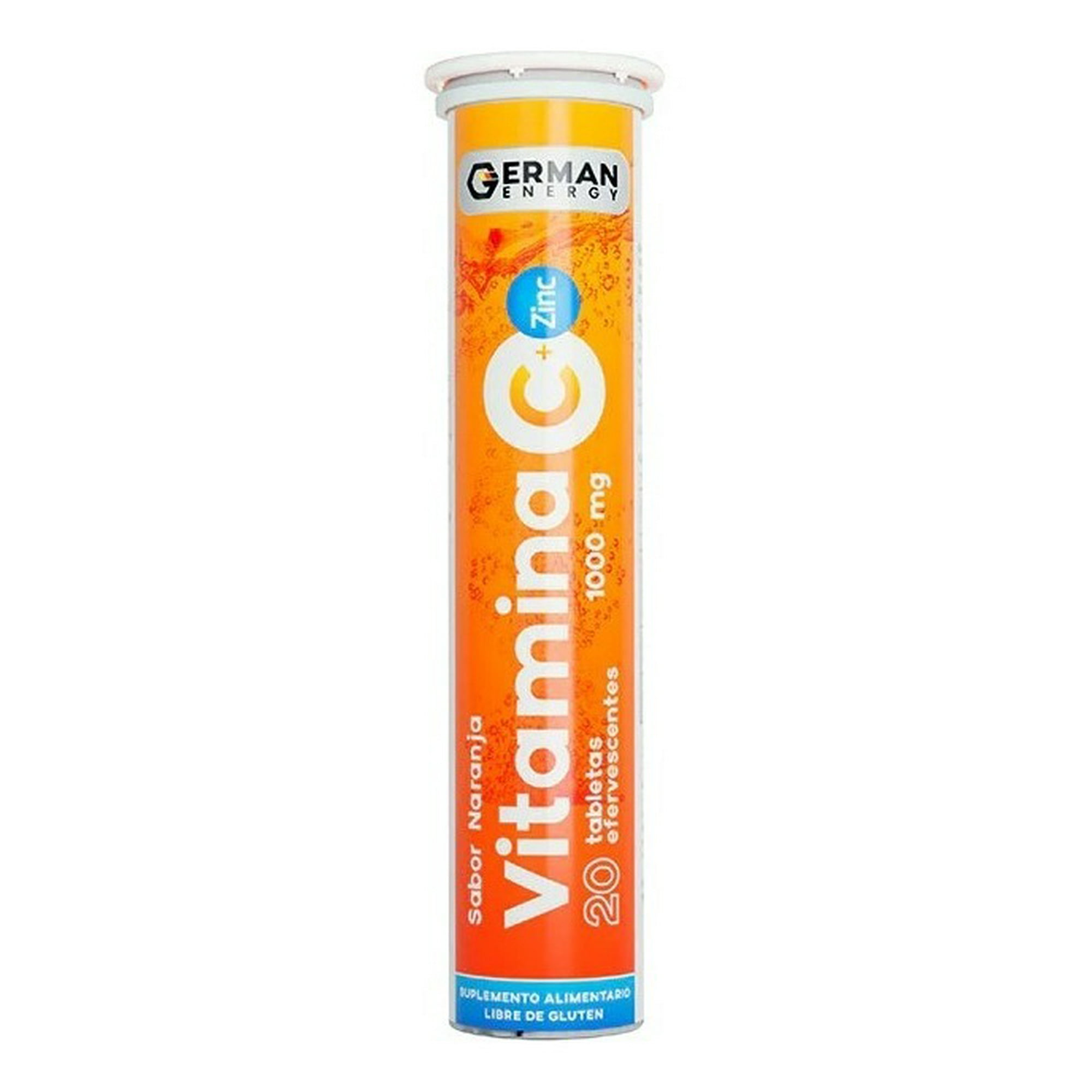 Swiss Energy - Vitamina C + Zinc Efervescente X 20 German Energy