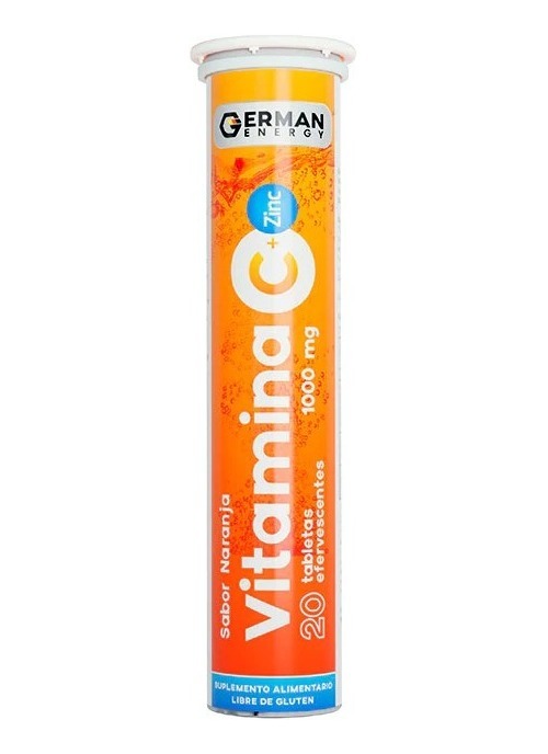 Swiss Energy - Vitamina C + Zinc Efervescente X 20 German Energy