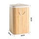 thumbnail image 3 of Canasto Ropa Sucia Cesto Pleglable Para Ropa Sucia Bambu, 3 of 4