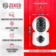 thumbnail image 2 of Camara De Seguridad Interior Doble Zeker 4mp 5g Wifi Ip Blanco, 2 of 3